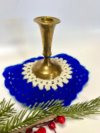 Подсвечник для одной свечи из латуни, Индия. Винтаж. Картинка 1